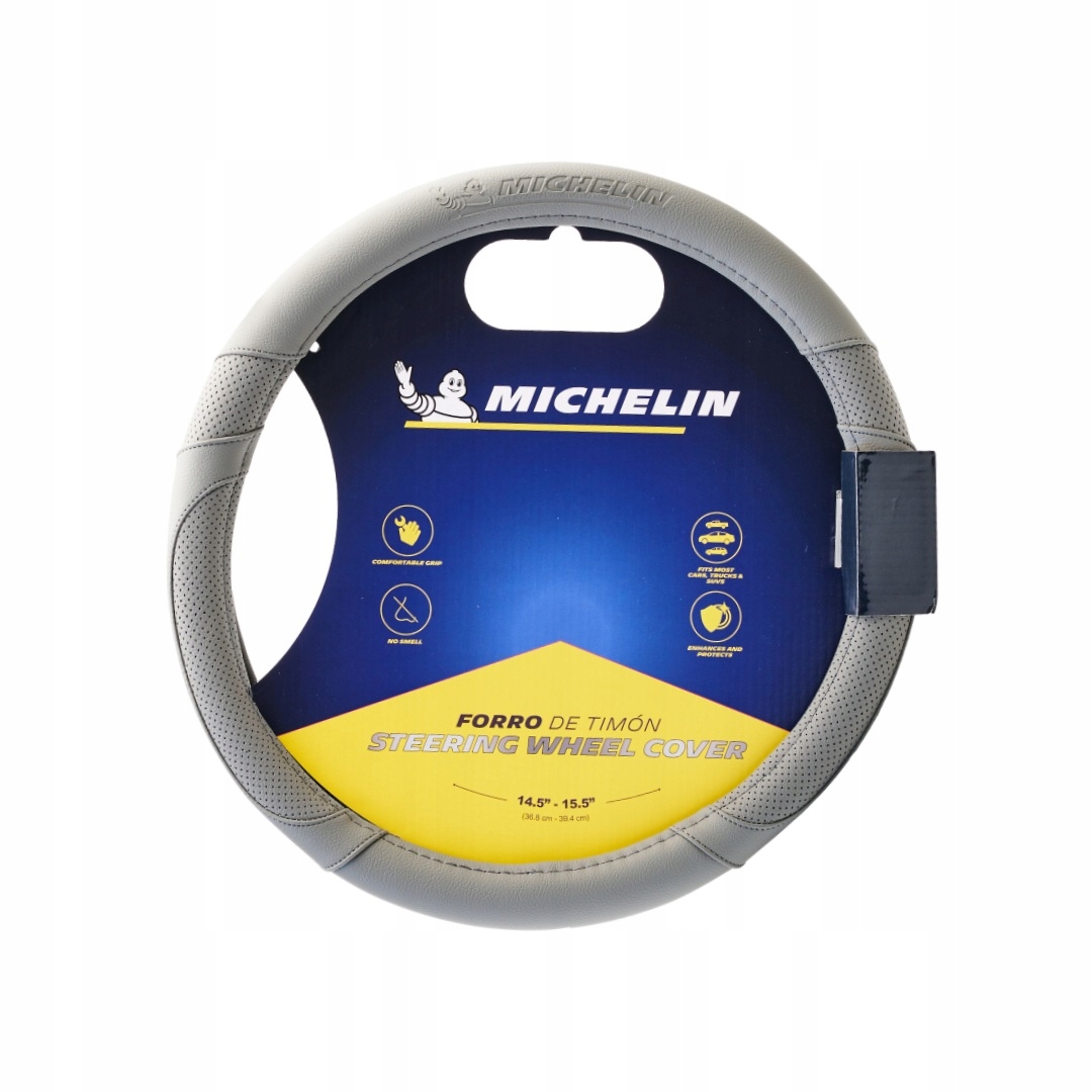 Michelin Pokrowiec Na Kierownicę Szary M 36,8-39,4cm Do Auta