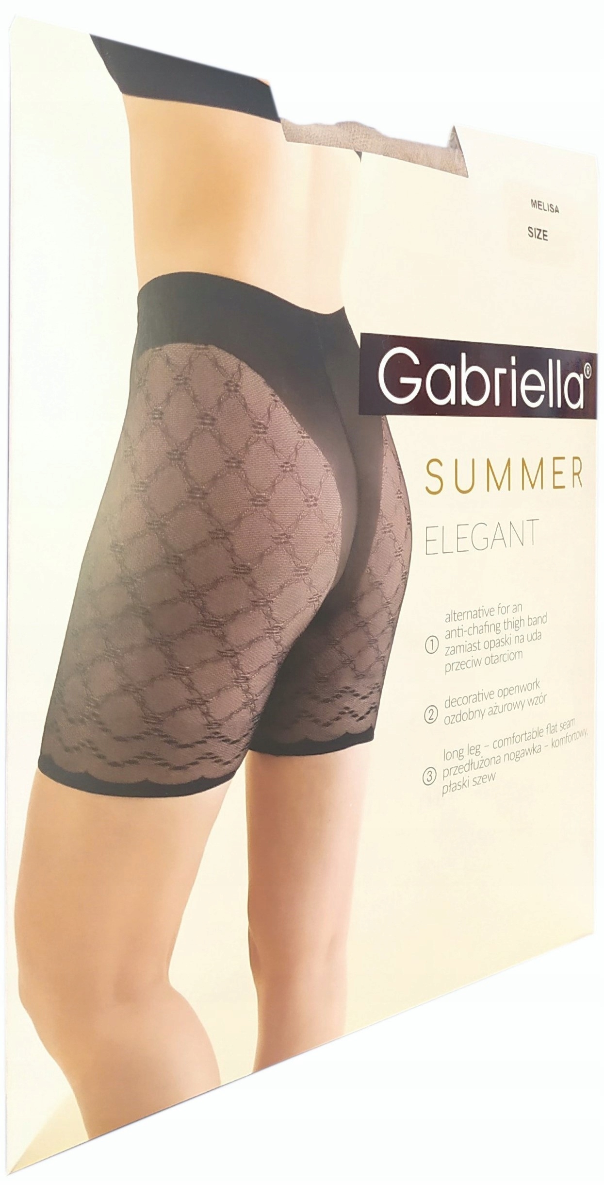 Majtki Szorty przeciw OTARCIOM Summer ELEGANT Melisa 5 XL