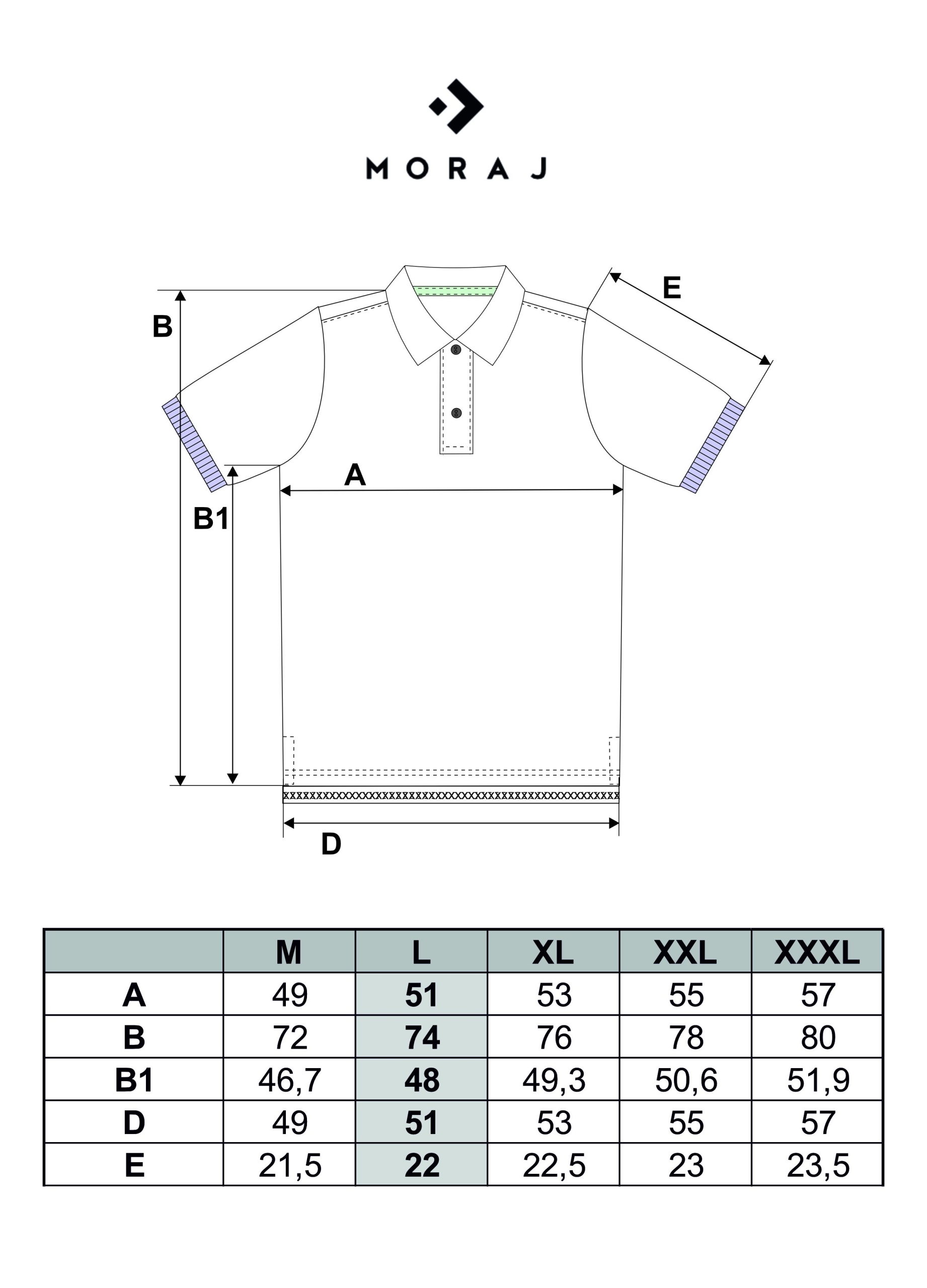 Koszulka męska MORAJ bawełniana Koszulka Polo czarna REGULAR FIT r. XXL + Kolor czarny
