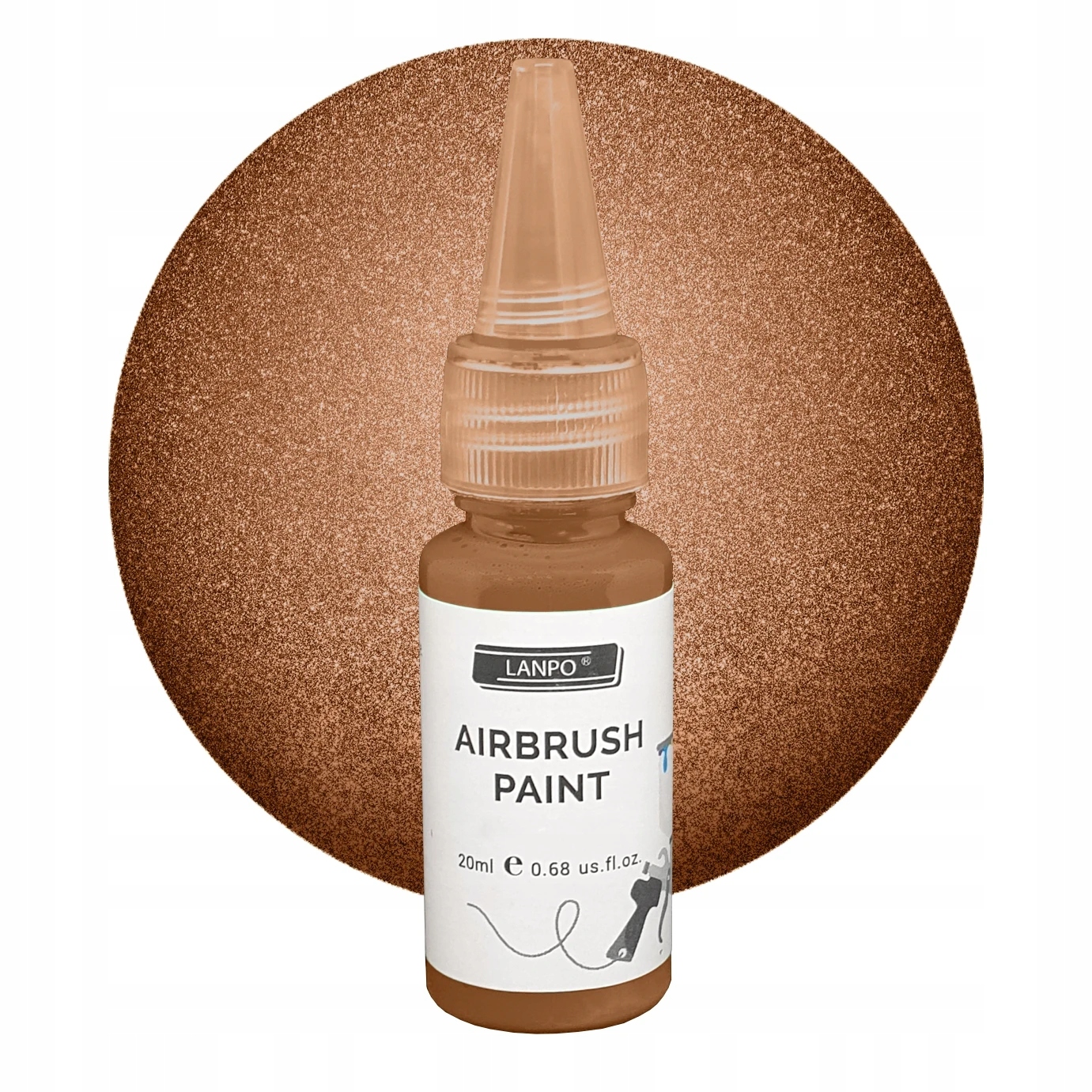 Lanpo Airbrush Paint 20ml Champagne Gold