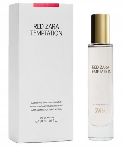 Zara Red Temptation 30 ML For Her Dámské Parfémy