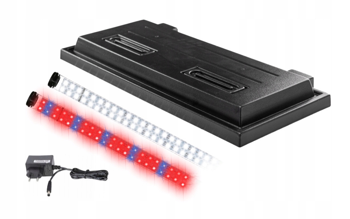 Levně Kryt do akvária 120x40 černý Led osvětlení Bílé 8520 Plant 3:1