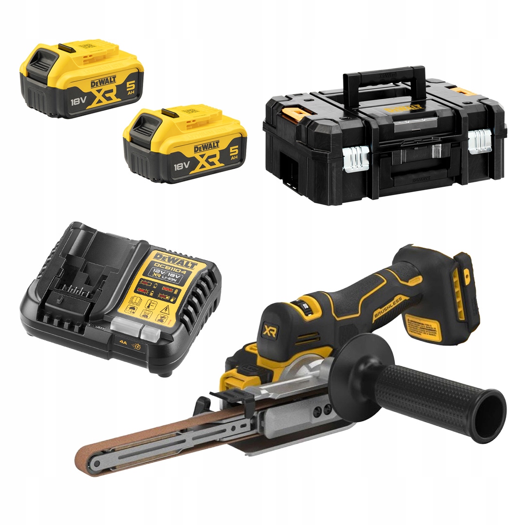 Szlifierka taśmowa pilnik 18V 13x457mm 2x5Ah Xr Bl DeWALT DCM200P2T