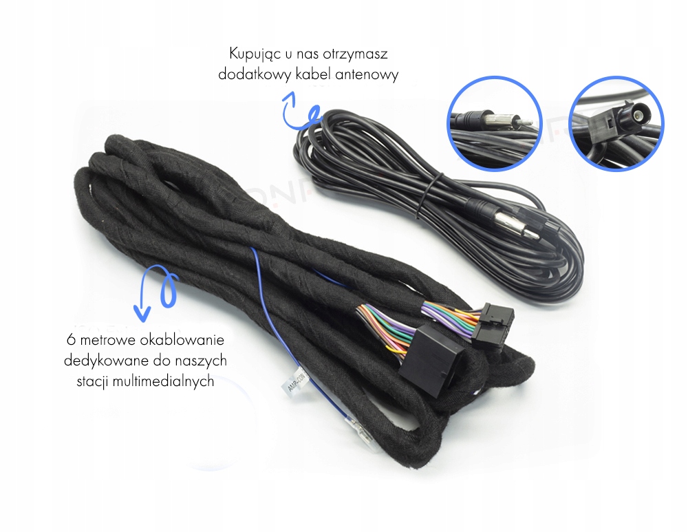 Kabelová Kabeláž Kabel Pro Rádio Bmw E46 E39 E53