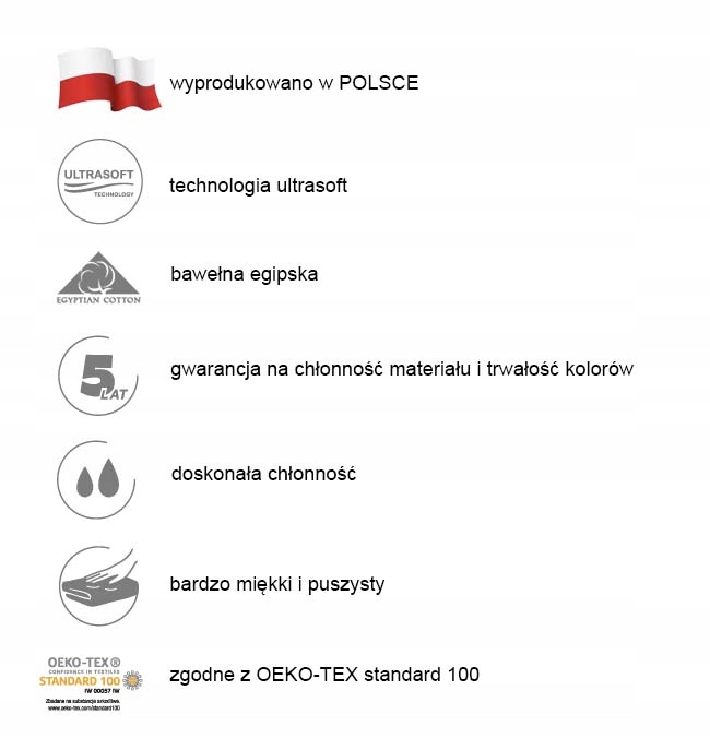 Ręcznik Zwoltex 50x90 bawełna egipska Rondo 2 Kolor odcienie brązowego