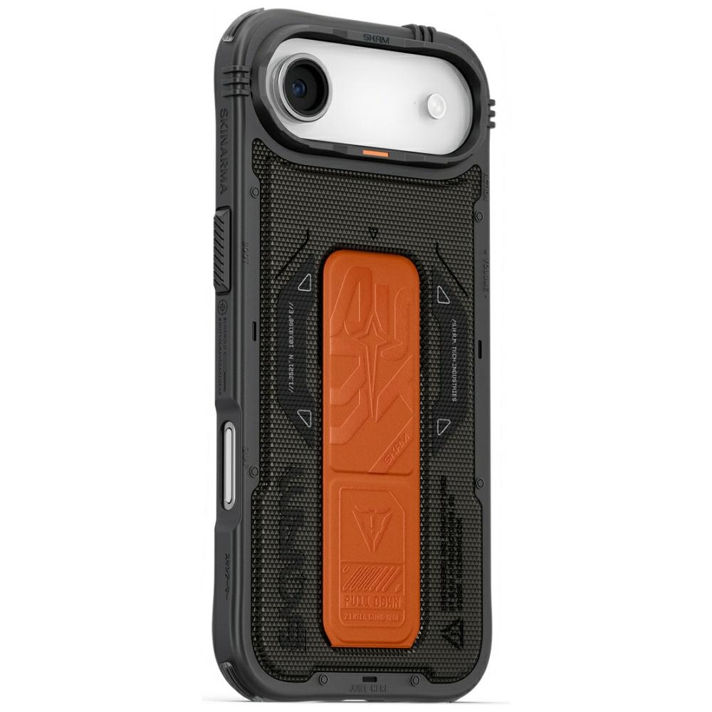 Pouzdro Pro Iphone Air Skinarma Phantom Magnetický Nabíjecí Držadlo A Stojan