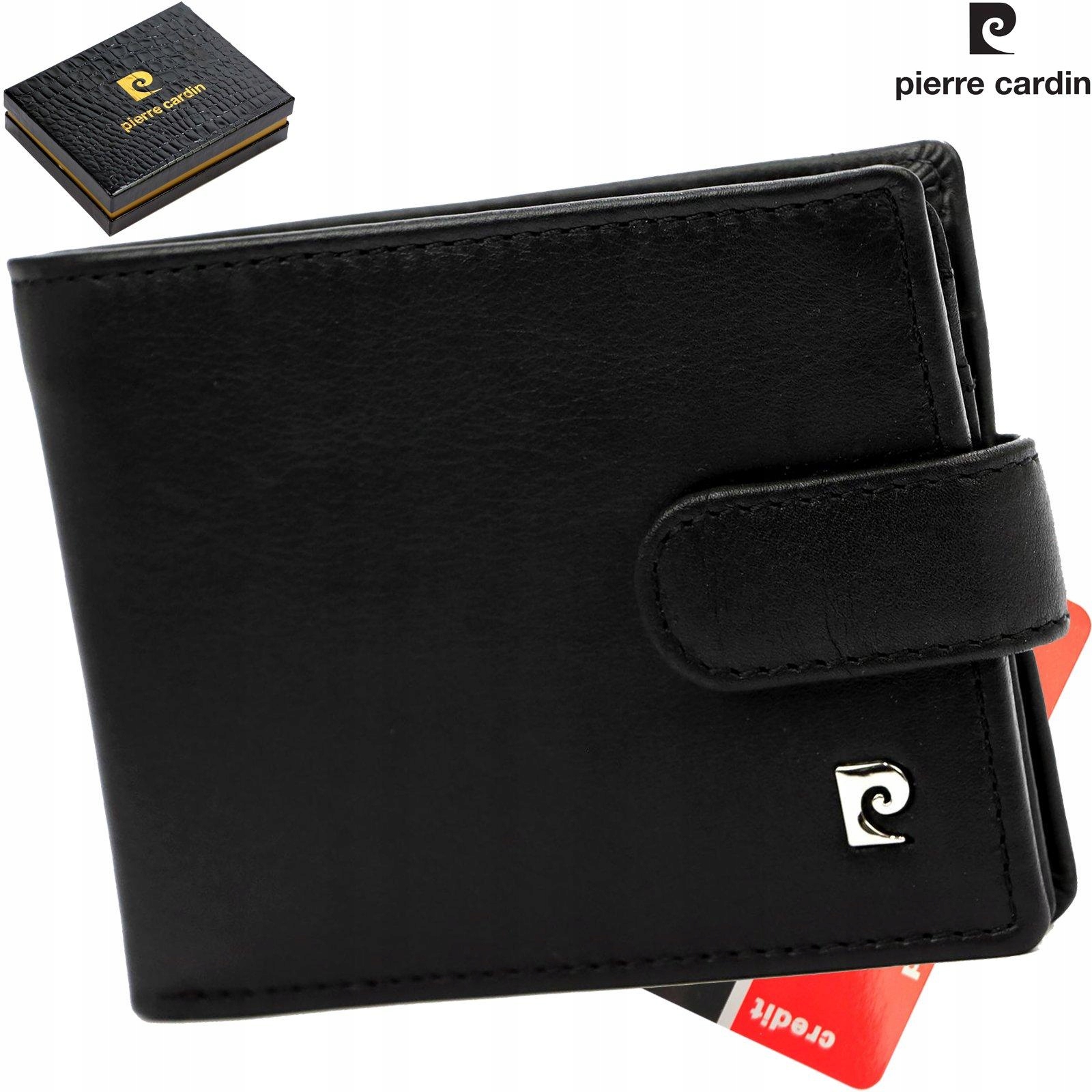 Originální Středně Velká Pánská Peněženka Z Přírodní Kůže Pierre Cardin