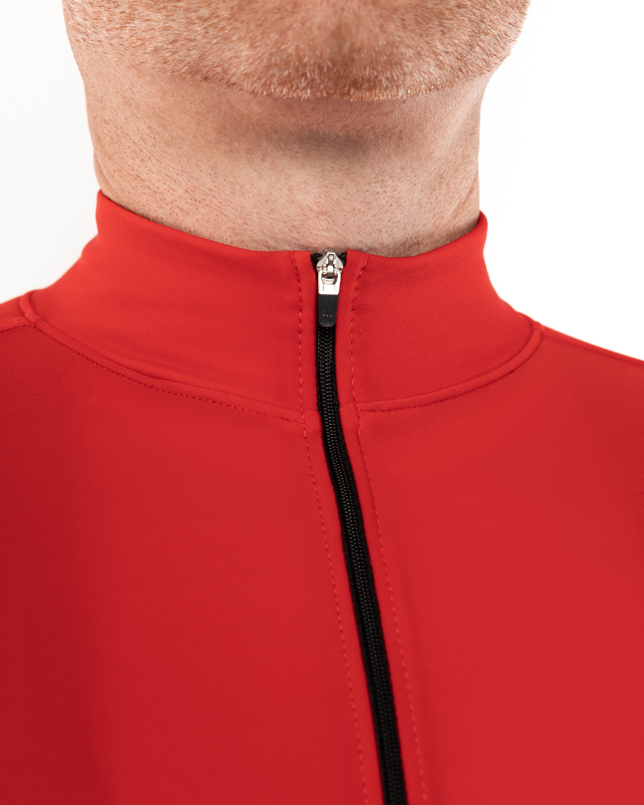 OCIEPLANA BLUZA KOLARSKA CZERWONA L, ODBLASKI, LOKOSPORT, SZOSOWKA. Kolor czerwony