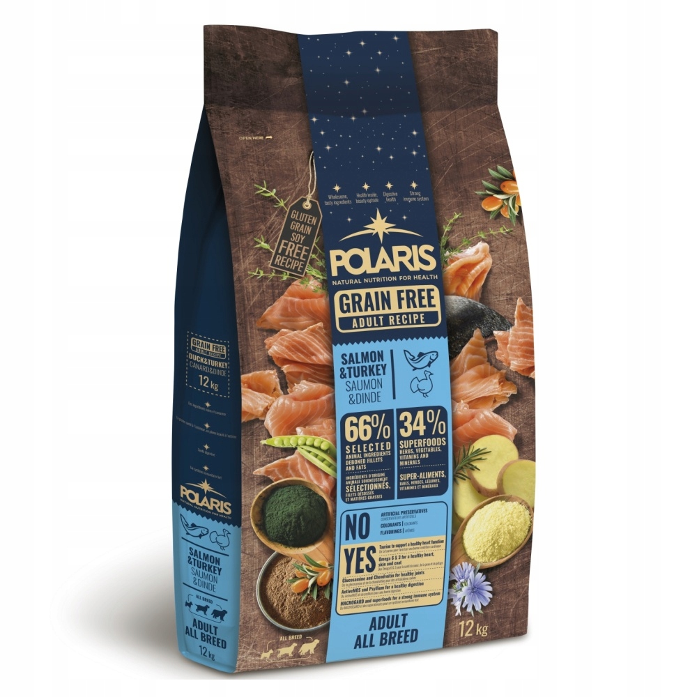 Polaris Dog Adult All losos &amp; krůta Gf 12 kg