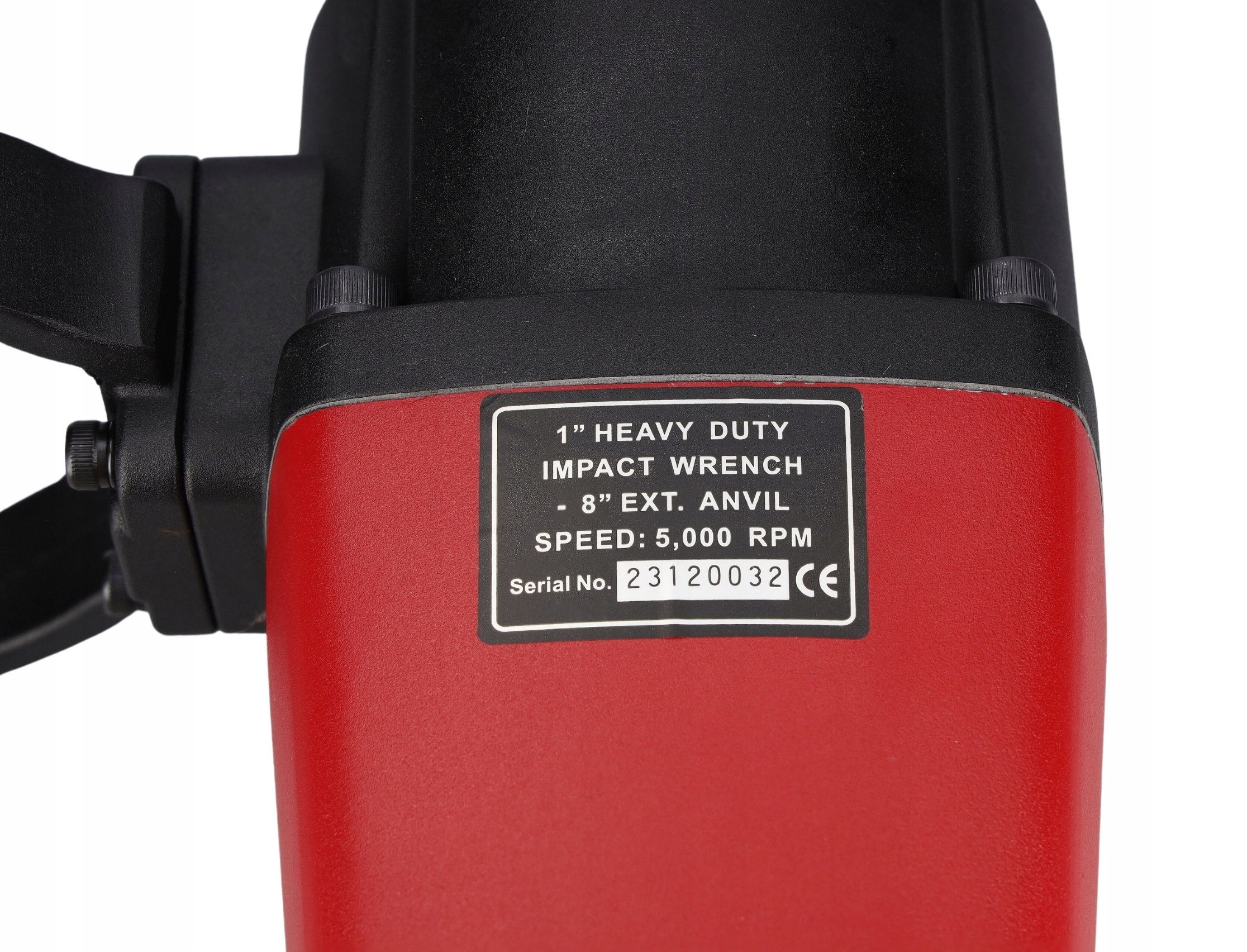 Pneumatyczny klucz udarowy 1" INVENTO z trzpieniem 200 mm 3390 Nm ciężarowy Rozmiar trzpienia 1''