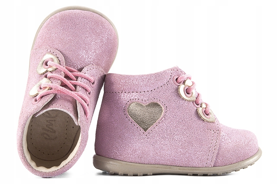 EMEL E2061-11 PÓŁBUTY DZIEWCZĘCE TRZEWIKI RÓŻ 25