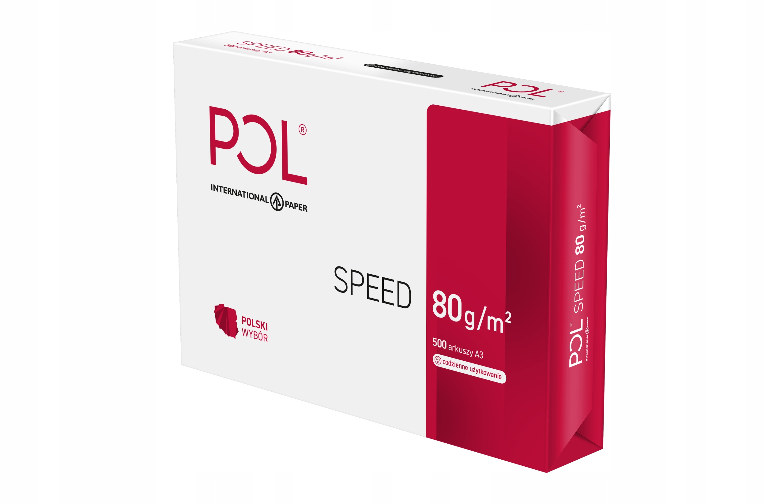 

Papier ksero A3 80g Polspeed