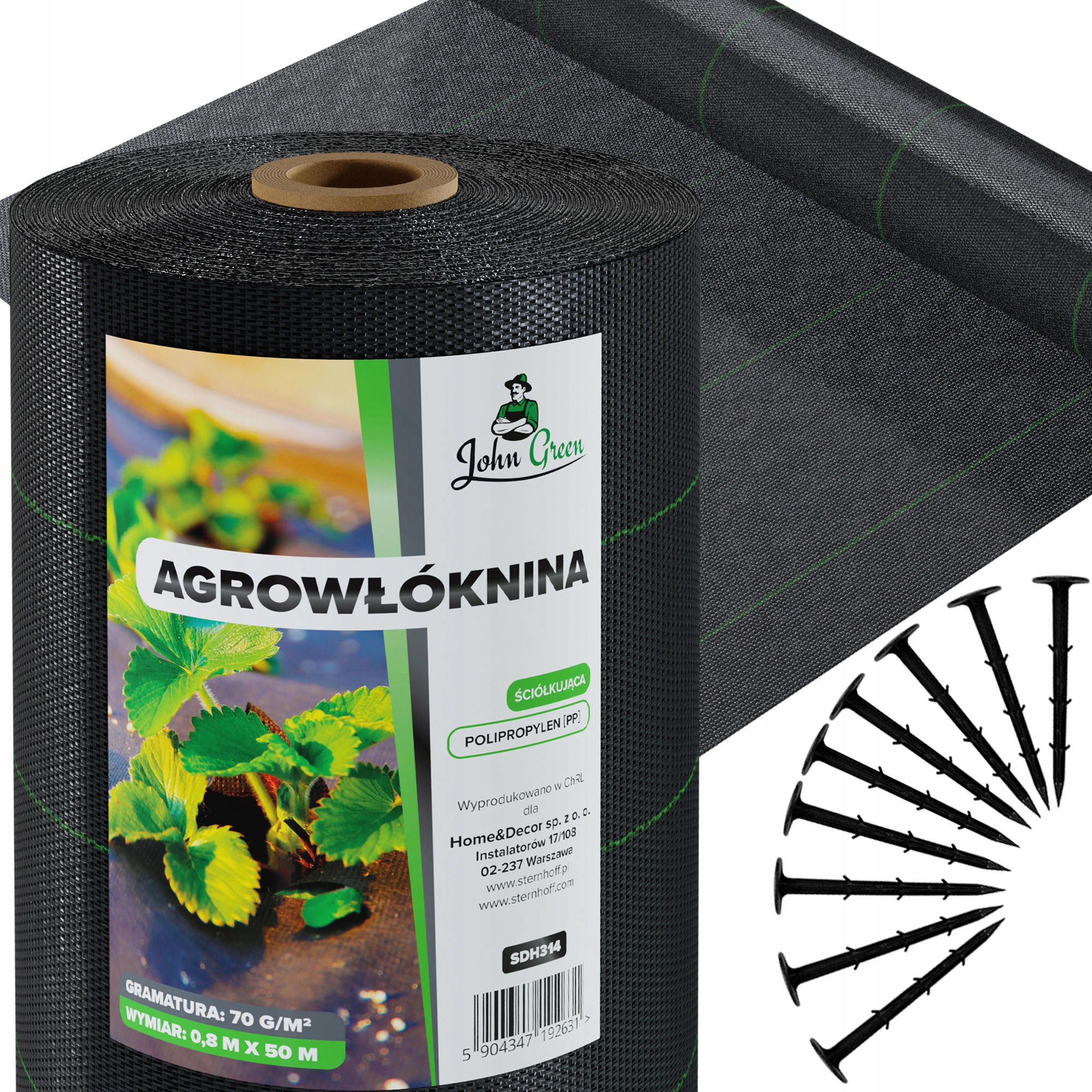 

Agrowłóknina Czarna Na Chwasty Gruba 0,8x50m 70g