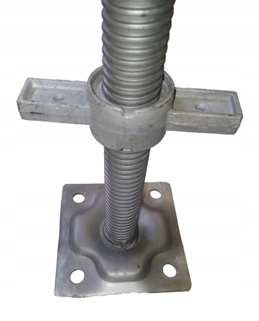 Stopa podstawa rusztowania Plettac Premium 60cm 4szt Rura 38mm Bezszwowa