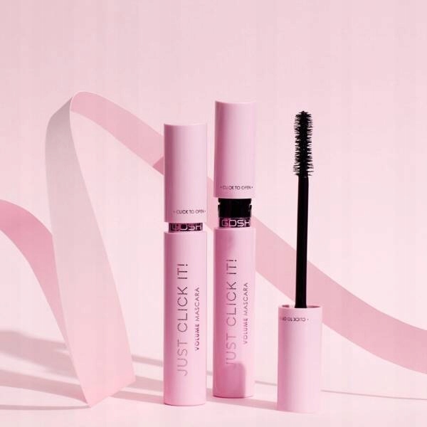GOSH Just Click It! Volume Mascara tusz do rzęs 001 Extreme Black 10ml Stan opakowania oryginalne