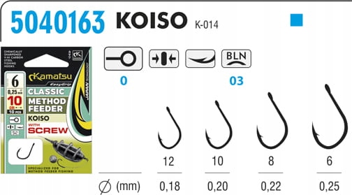 Przypom Method Feeder Koiso 12/0,18mm