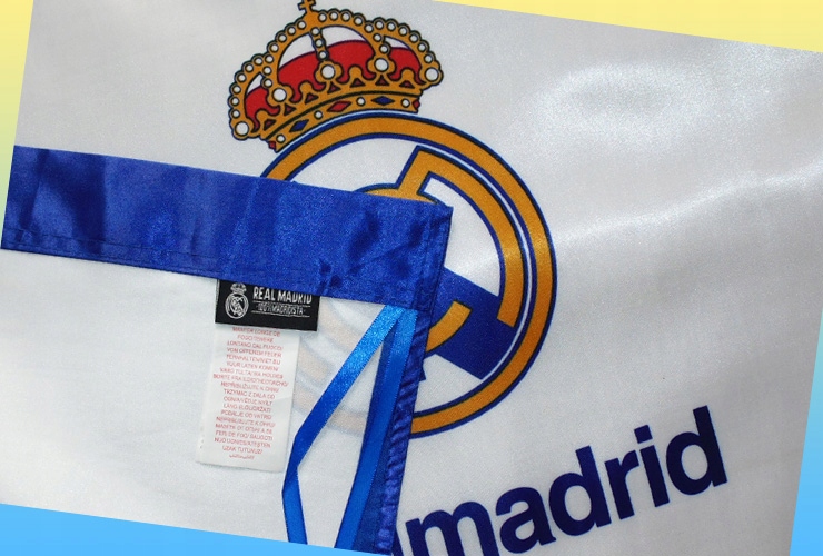 FLAGA REAL MADRYT 150 x 100 OFICJALNA RMCF Marka inny