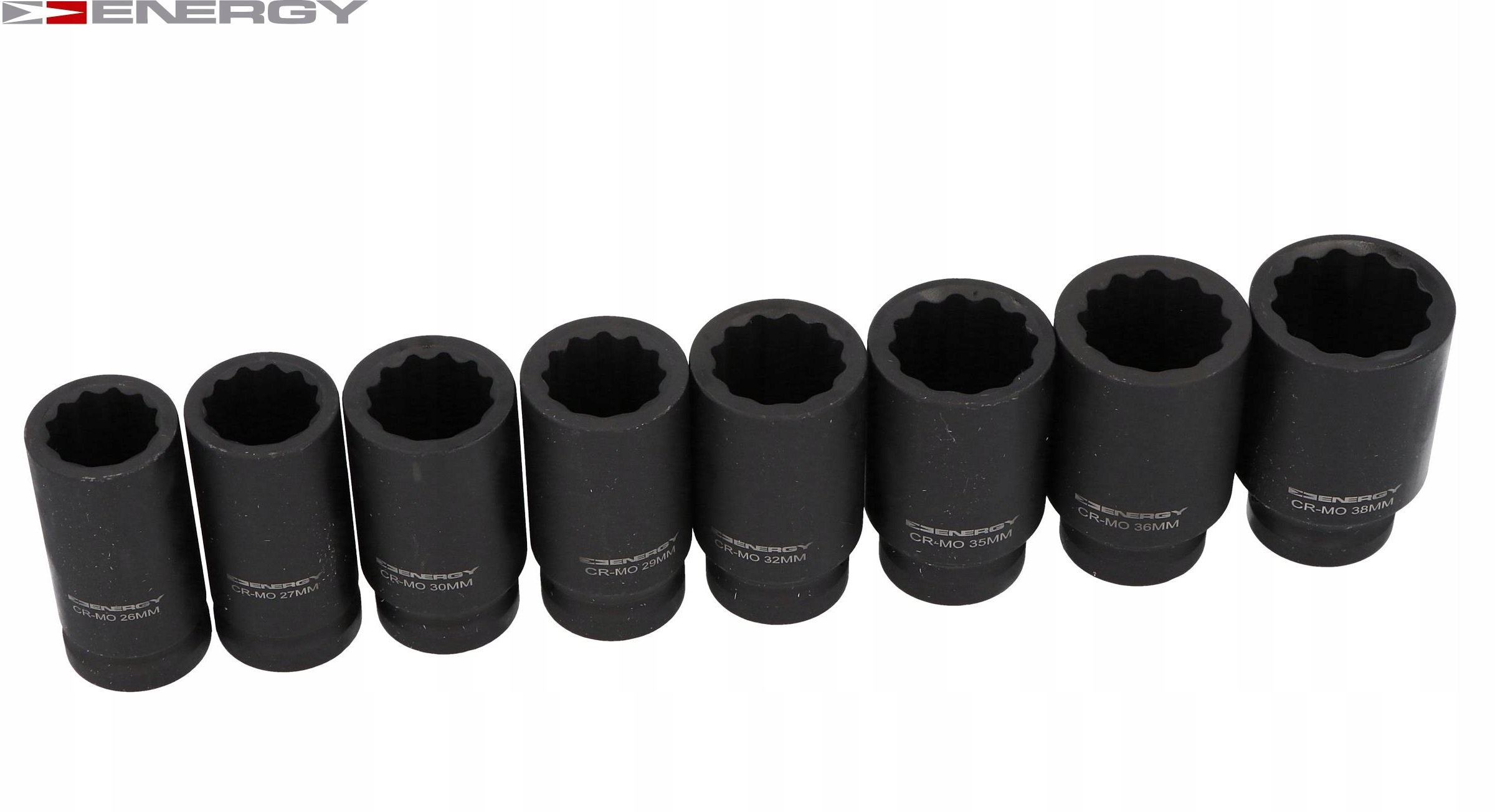 Колпачки 12 угловые ударные длинные 3/4