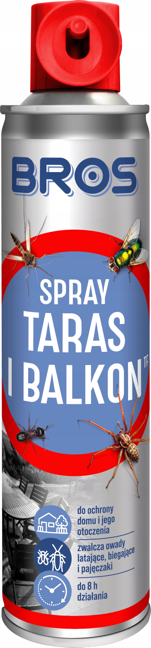 

Bros Spray na owady taras i balkon 350 ml