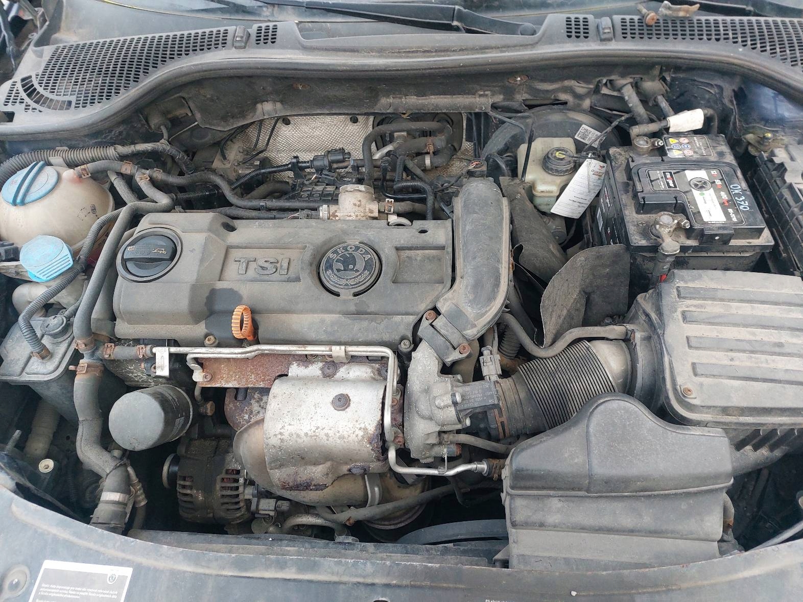 engine petrol SKODA OCTAVIA II LIFT CAXA