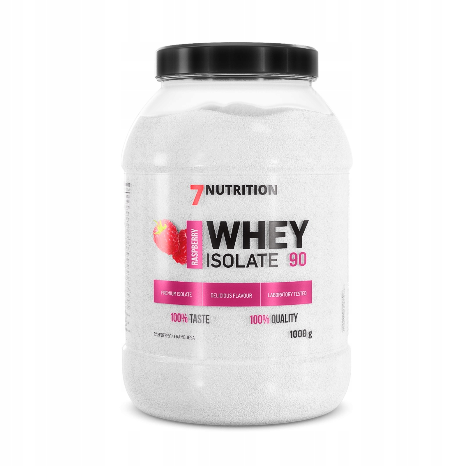 7NUTRITION Whey Isolate 90 1 Kg Protein Izolát Příchutě