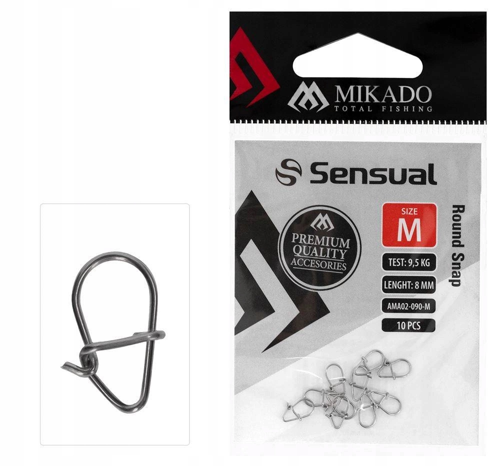 Agrafka Mikado Round Snap rozm. Xxs op.10szt.