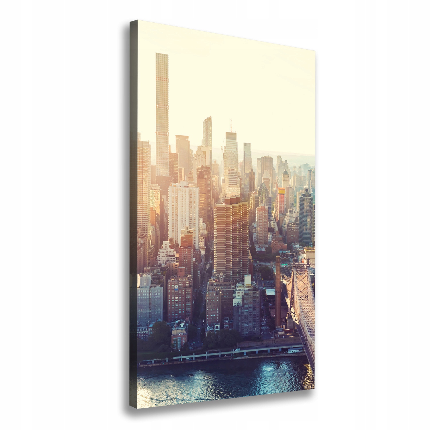 

Foto obraz na płótnie Nowy Jork lot ptaka 70x140cm