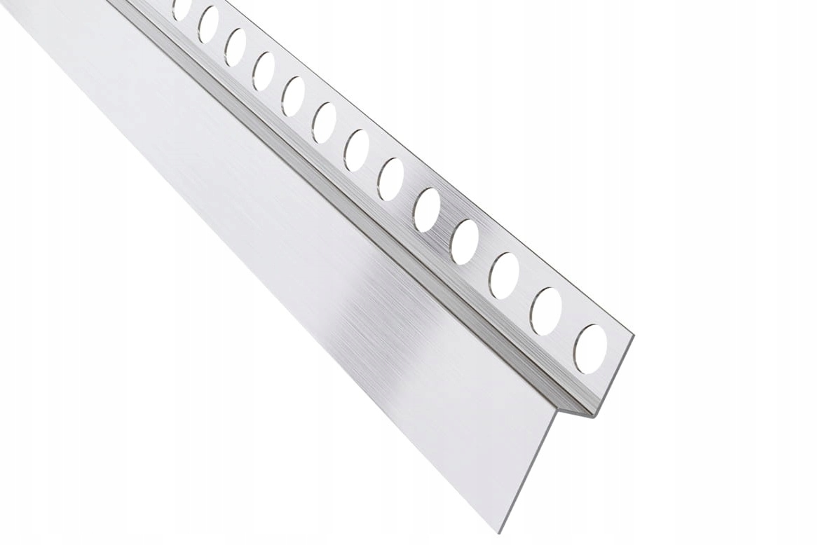 

Listwa Spadkowa Ścienna Srebrny Mat Lewa 120cm