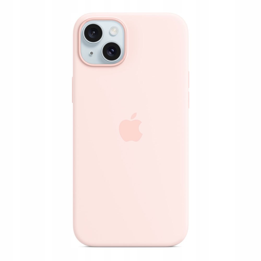 iPhone 15 Plus Silicone Case with MagSafe Light Pink MT143ZM/A
