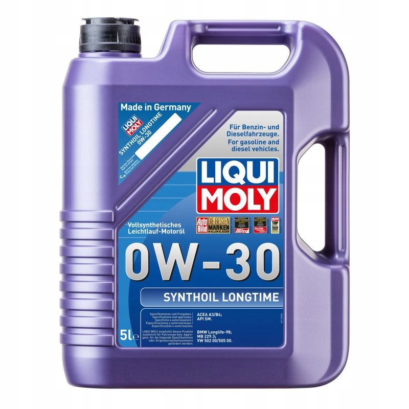 Liqui Moly LM8977 Olej Synthoil Longtime 0W-30 5 l