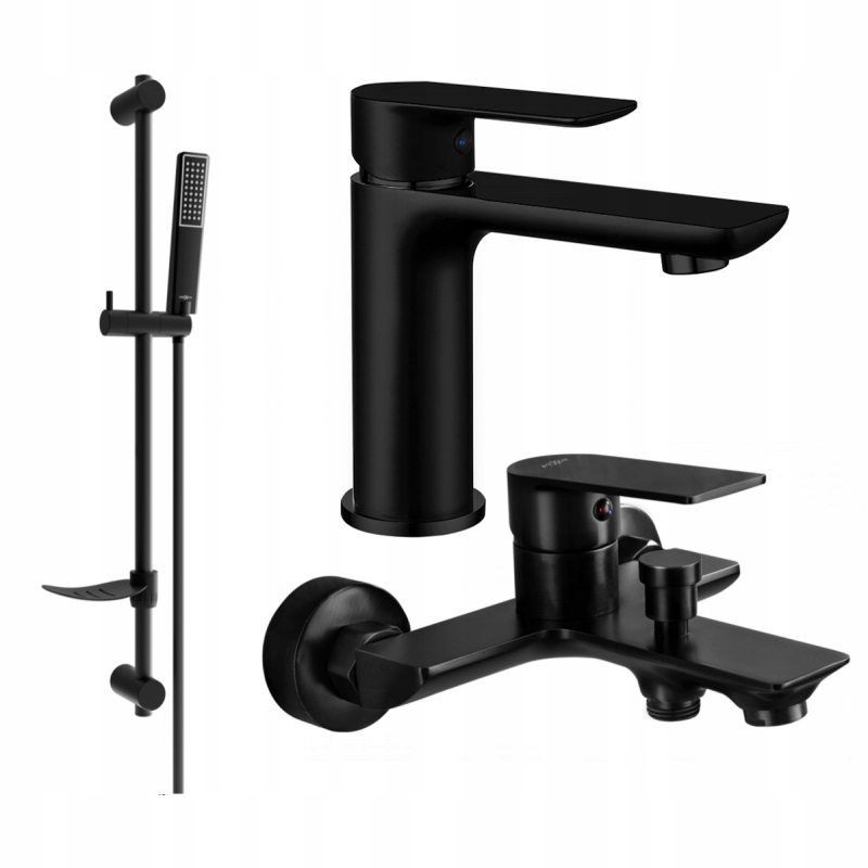 Mexen Alfa DF72 vanová sada, Černá