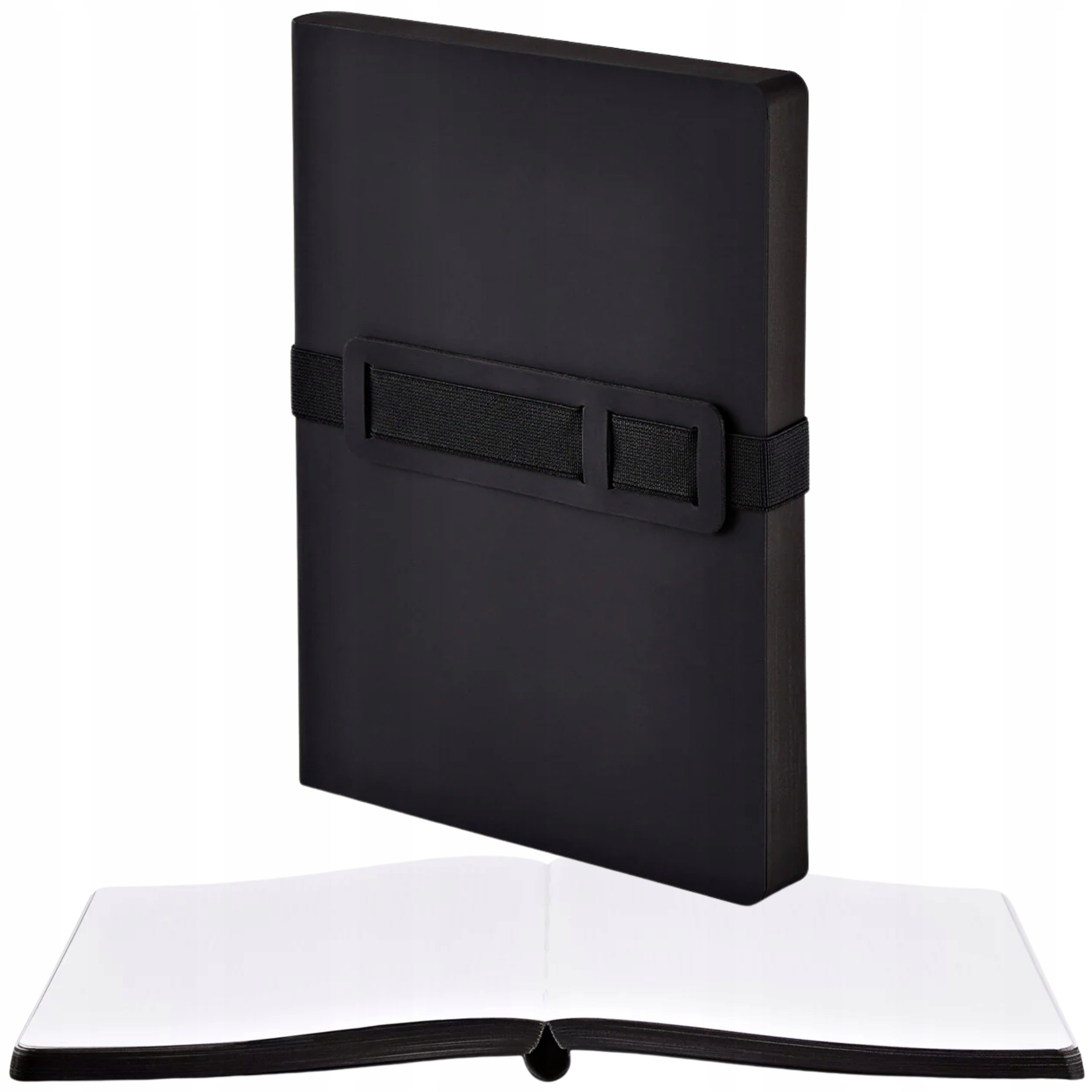 Notes Notatnik z Opaską Nuuna Voyager L-Czarny 256 Stron 21x165x220mm