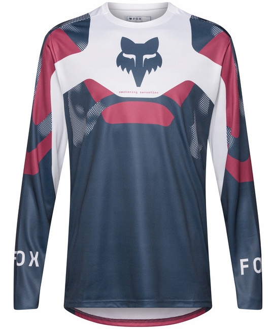 Cyklistický dres Fox Ranger Ls Jersey Tactile White, velikost L
