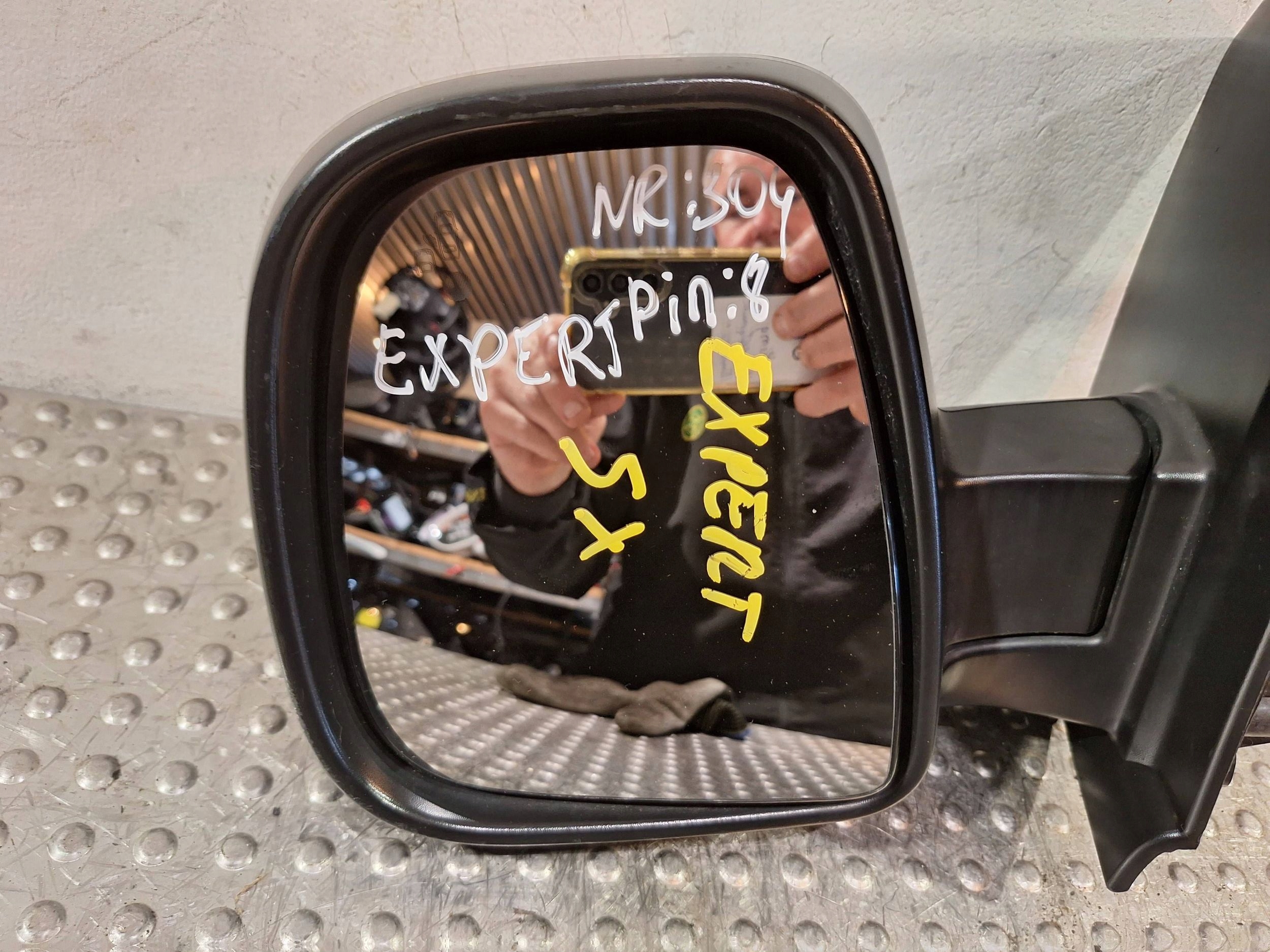 mirror exterior left 8 PIN 98140700WP CITROEN JUMPY III EXPERT III 16