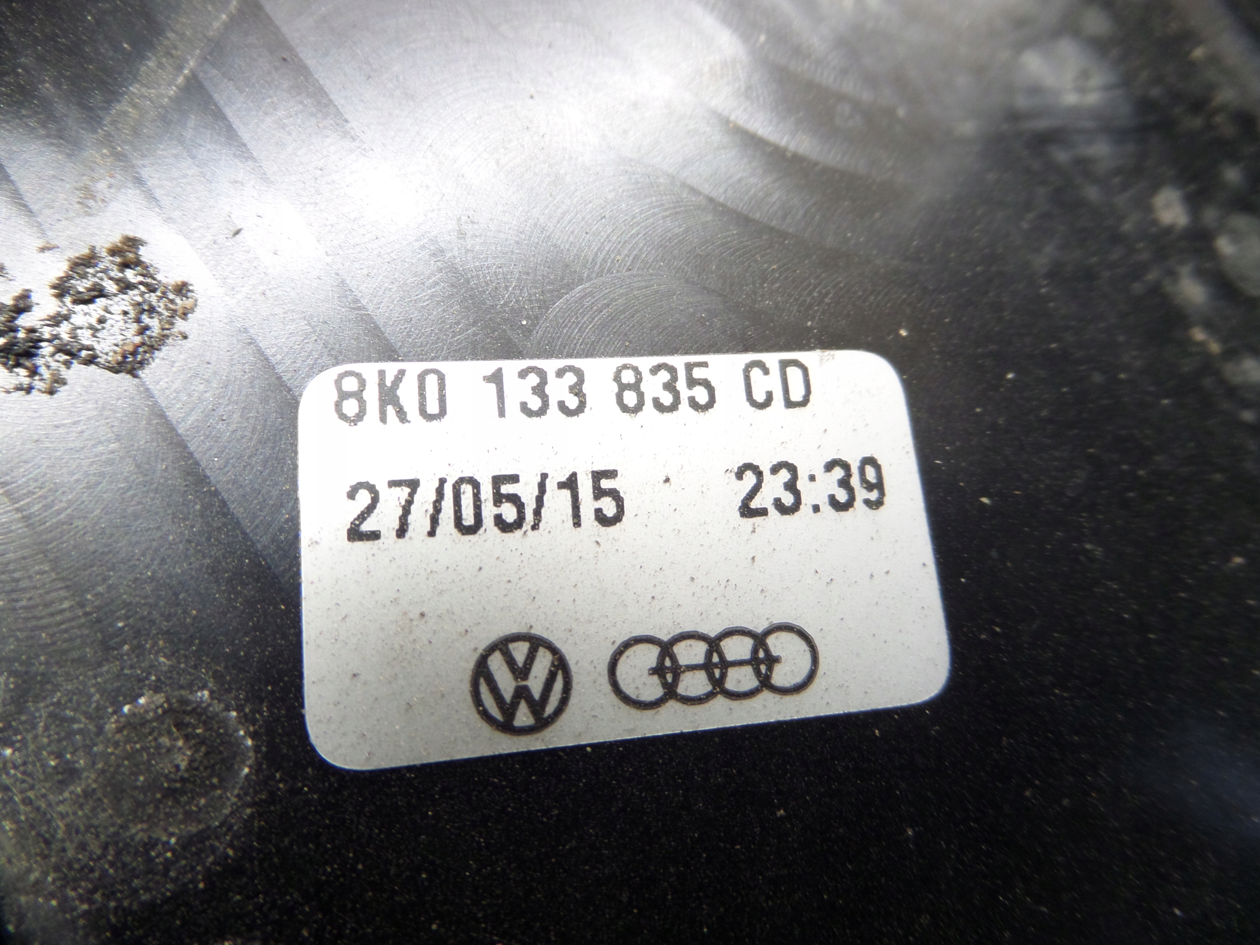 Gehäuse filter luft Audi OE 8K0133837BN 8K0133835CD