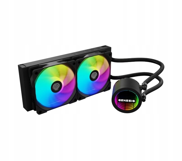 Chłodzenie wodne Genesis Hydria 240 Argb Czarny