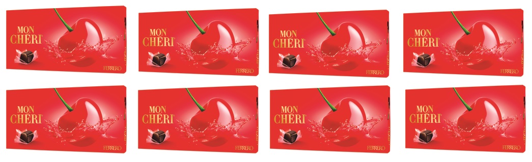 8x 157,5g Ferrero Mon Cheri třešňové pralinky Karton