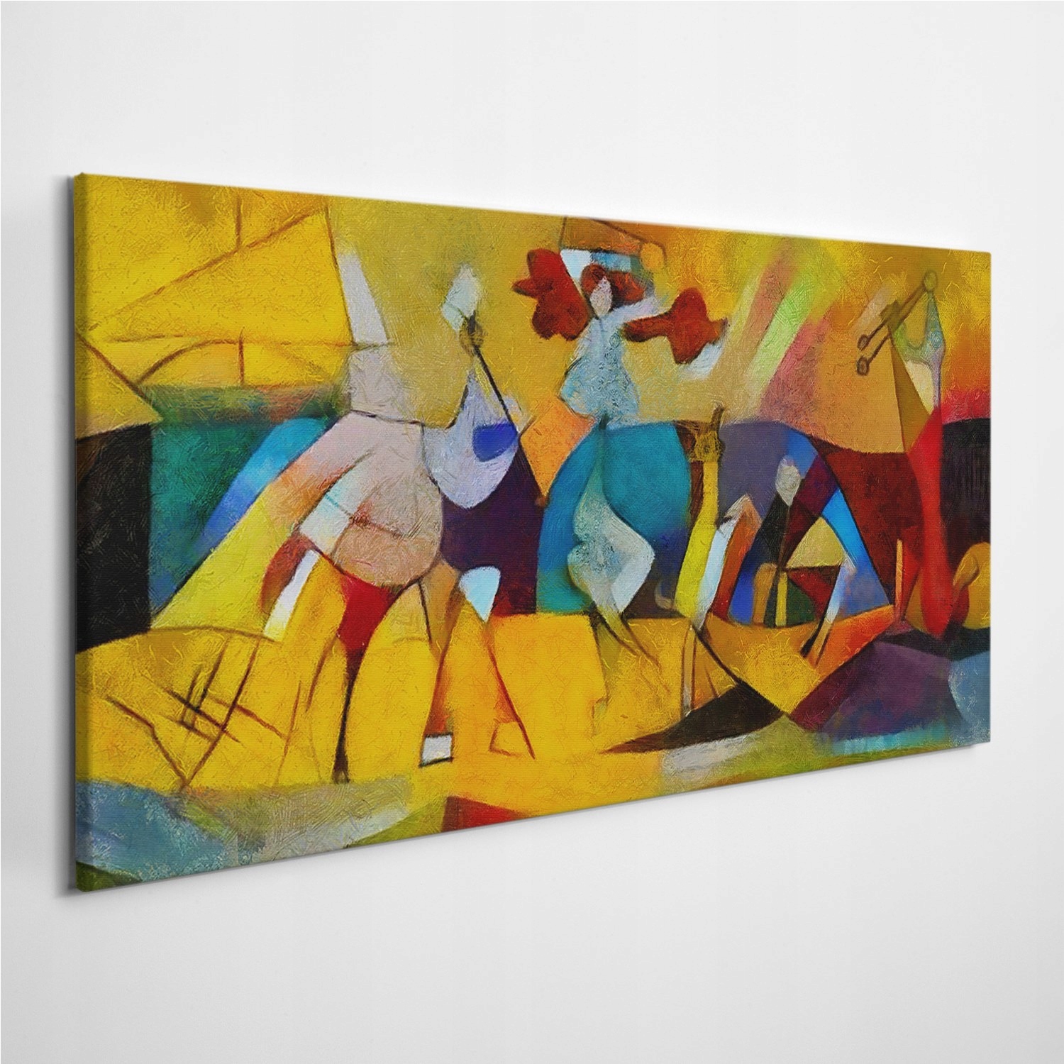 

Foto-obraz na płótnie Abstrakcja Picasso 100x50 cm