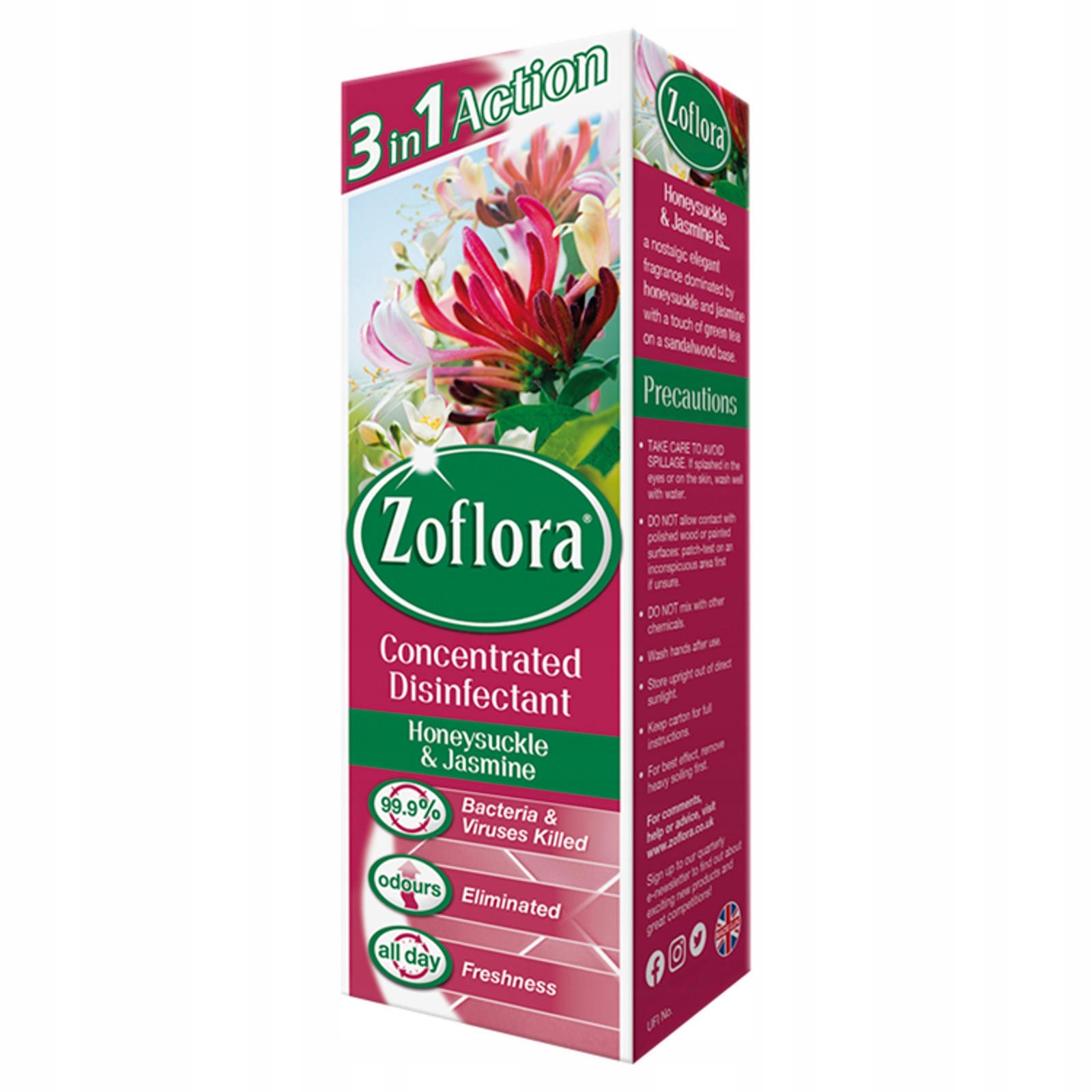 

Zoflora koncentrat Honeysuckle & Jasmine 250ml