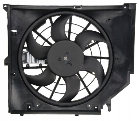 Bmw 3 E46 1998-2006 Ventilátor Chladiče S Krytem 17111436260 17111437713