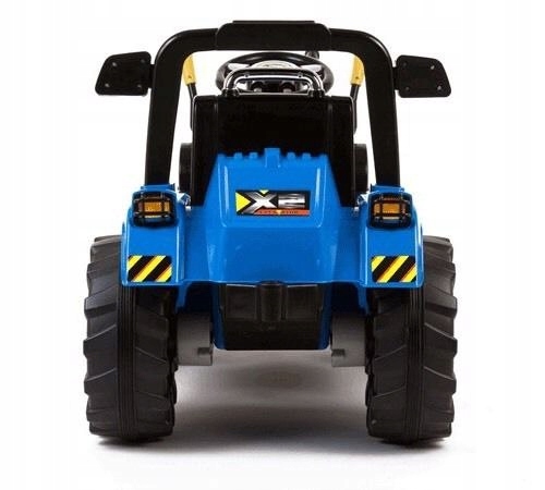 NAJMOCNIEJSZY TRAKTOR Z ŁYŻKĄ I PILOTEM 12V DWIE PRĘDKOŚCI/1005A Kolor Niebieski