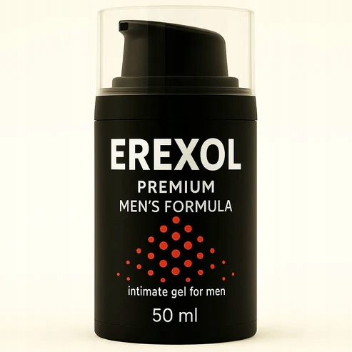 Erexol Gel – Żel poprawiający wydajność i witalność dla mężczyzn – 50 ml