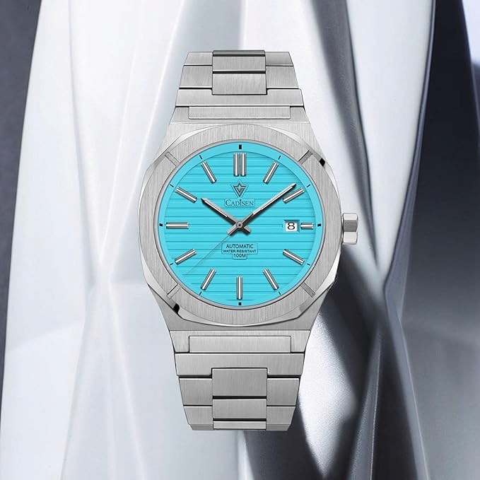 Zegrek Męski CADISEN Materiał paska stal