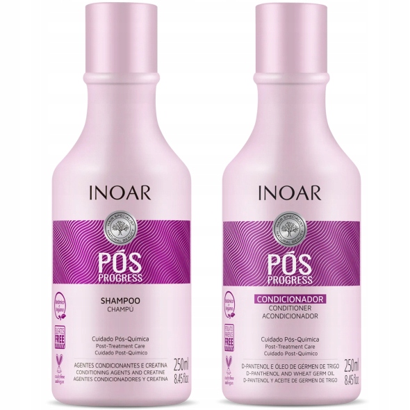 

Inoar Pos zestaw po keratynowym prostowaniu 250ml