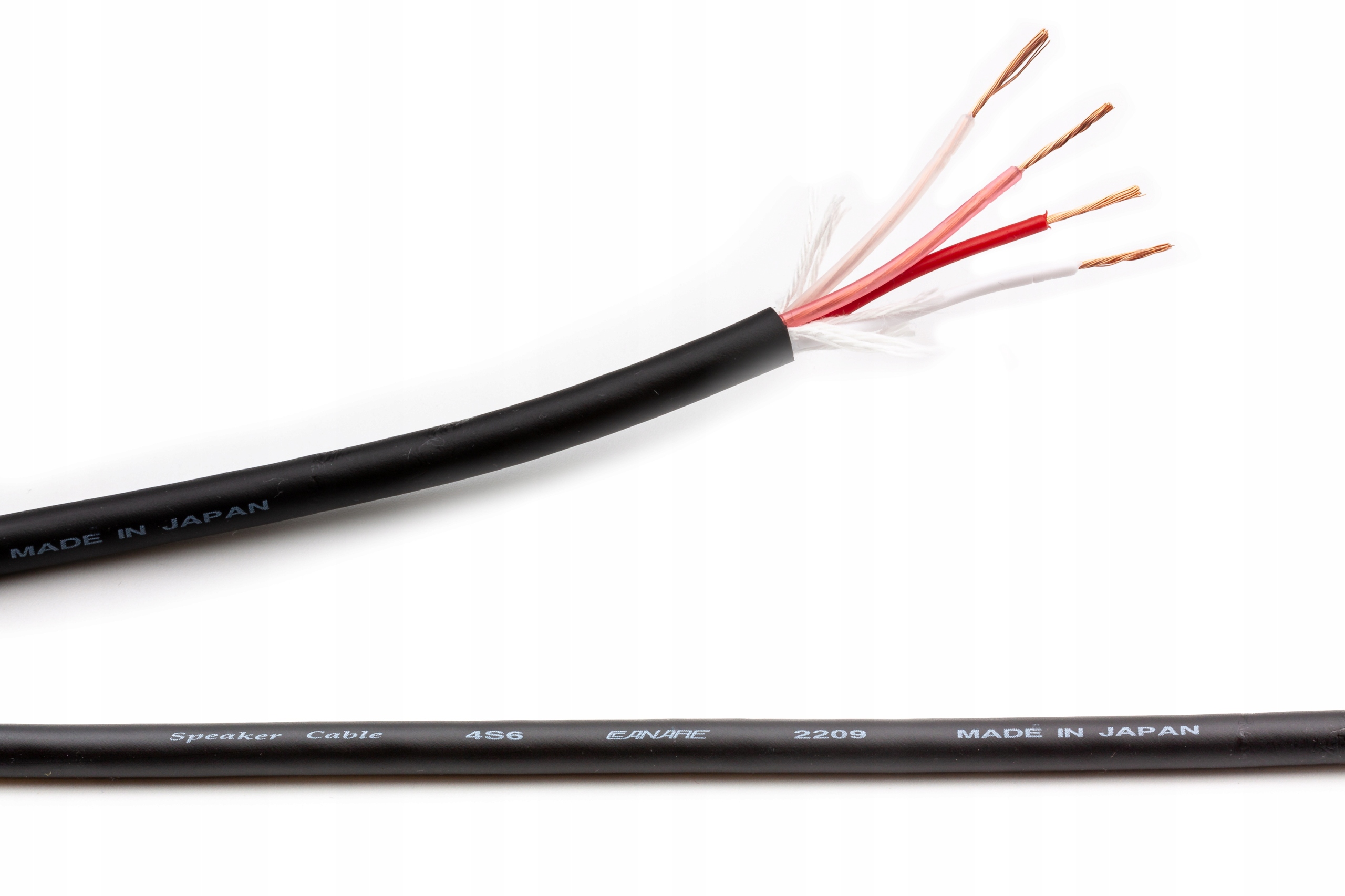 

Canare 4S6 Japoński Kabel Głośnikowy 4x 20AWG
