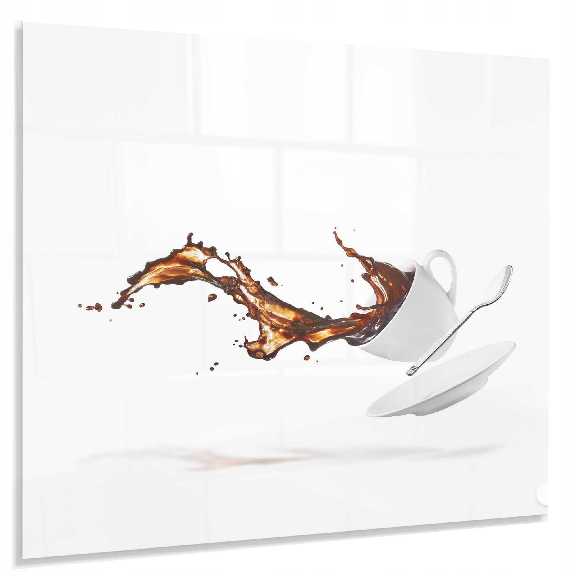 Ochranný Panel 4mm 60x60cm Lacobel Tvrzený Dekorativní Do Kuchyně