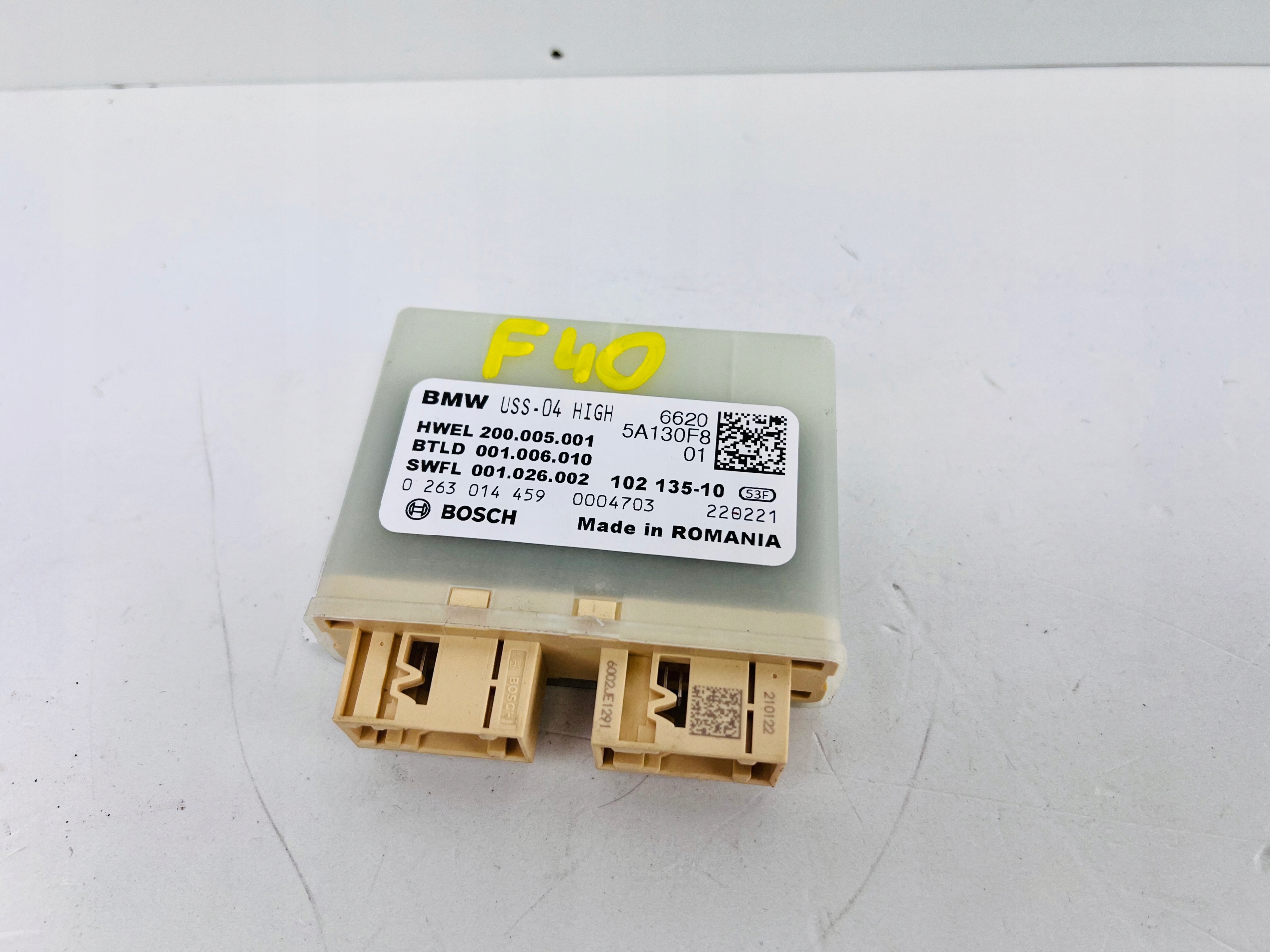 module control unit PDC BMW F40 5A130F8
