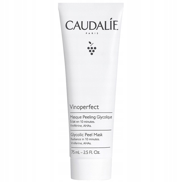 Caudalie Vinoperfect Maska glikolowa peelingująca do twarzy 75 ml