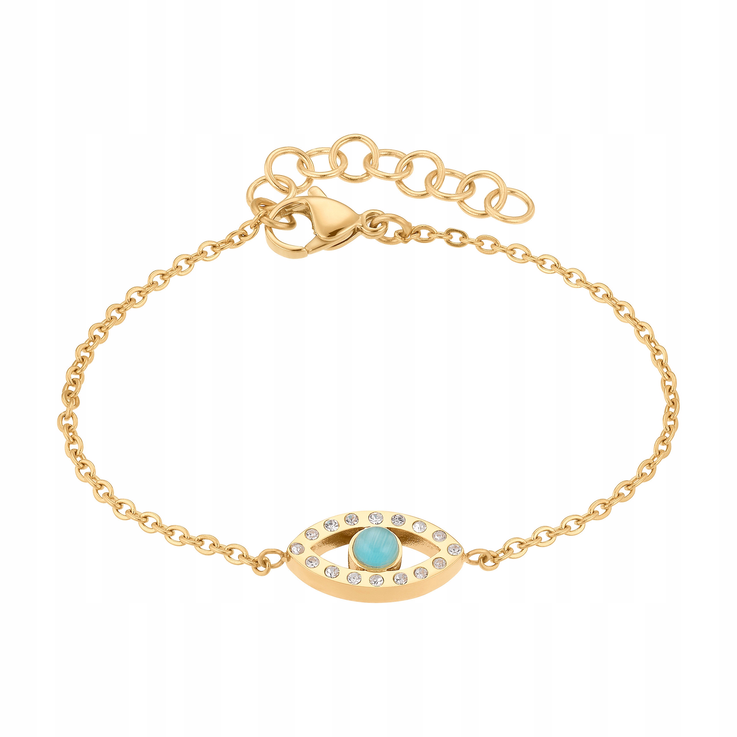 Náramek Zlaté oko Fatimy proroka, motiv Řetízek, dámský, magnetický