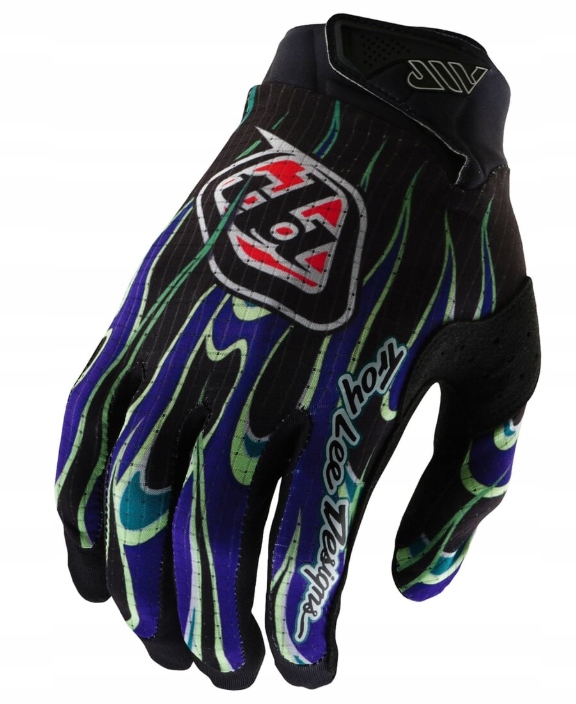 Rękawiczki Rowerowe Tld Troy Lee Designs Air Torched Black/purple Rozmiar M